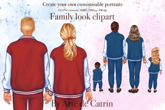 Versatile Family Clipart Collection