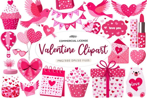 Valentine's Day Clipart Designs
