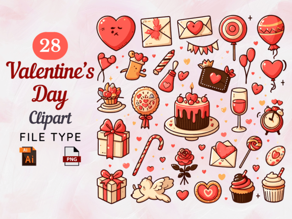 Valentine's Day Clipart Collection