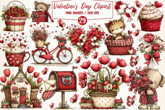Valentine's Day Clipart Collection