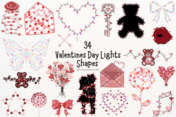 Valentineās Day Clipart Bundle