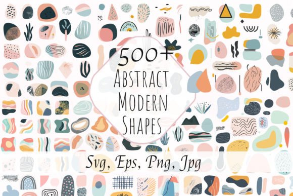 Creative Abstract Design Shapes Collection