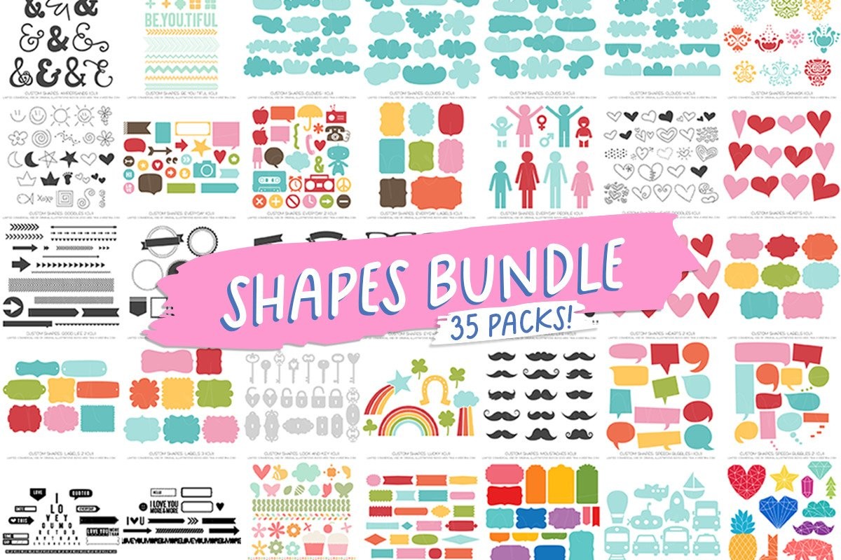 Photoshop Custom Shapes Collection