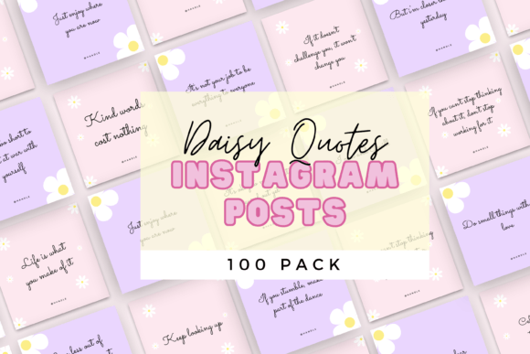 100 Customisable Instagram Quote Graphics