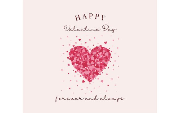 Valentine's Day Romantic Banner Template