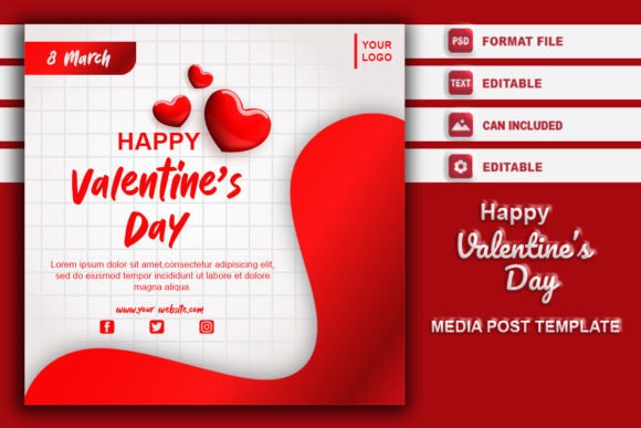 Valentine's Day Greeting Card