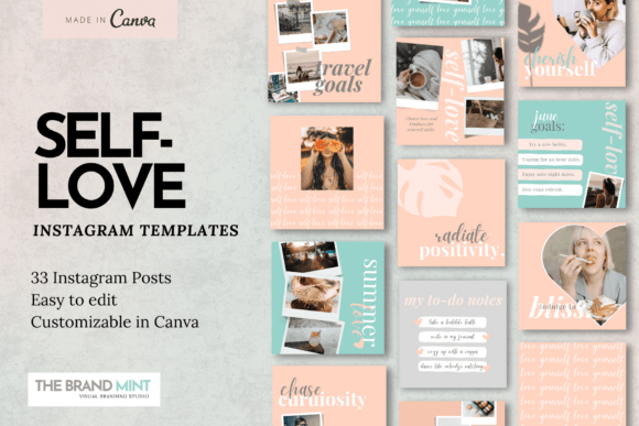 Positivity Instagram Templates
