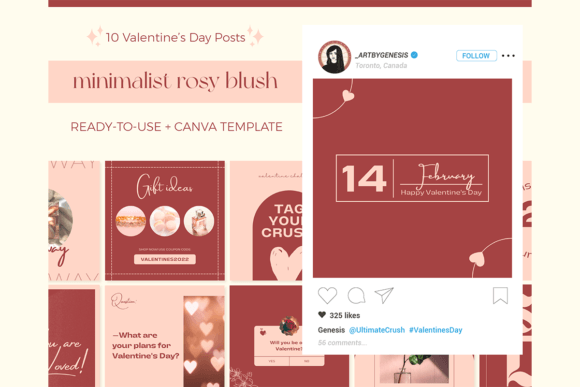 Valentine's Day Social Media Pack