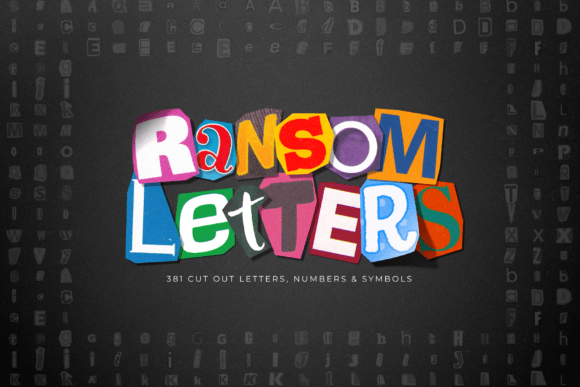 Creative Cut-Out Letter Collection