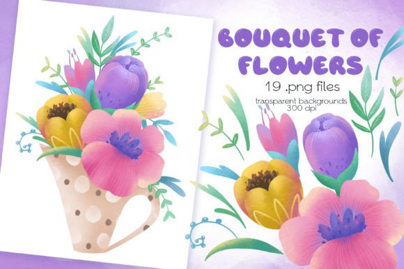 Floral Bouquet PNG Clipart Collection