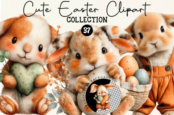 Colorful Easter Graphics Set