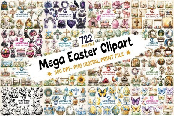 Massive Easter Clipart Collection