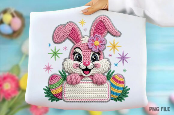 Crochet Bunny Clip Art Collection
