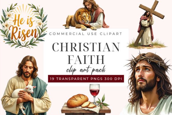 Christian Inspirational Clipart Pack