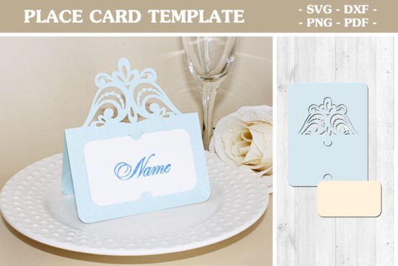 Lace Place Card Laser Cut Template Bundle