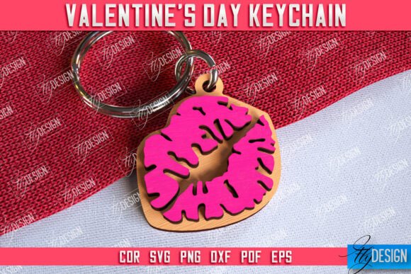 Valentine's Day Cute Keychain CNC Files