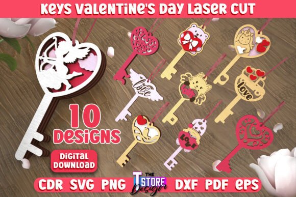 Valentine's Day Keys Bundle
