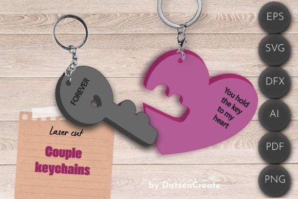 Love Keychain Valentines Day Car Charm Files