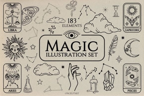 Versatile Magic Illustration Kit