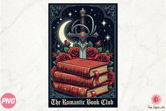 Romantasy Tarot Card Design Package
