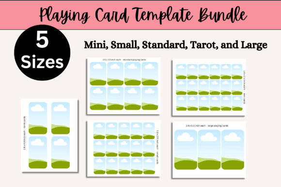 Customizable Playing Card Templates