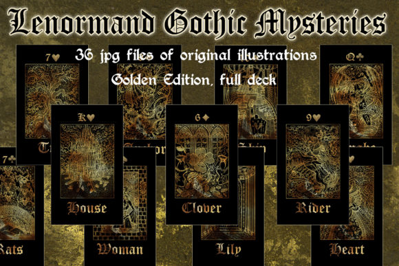 Mystical Gothic Oracle Cards