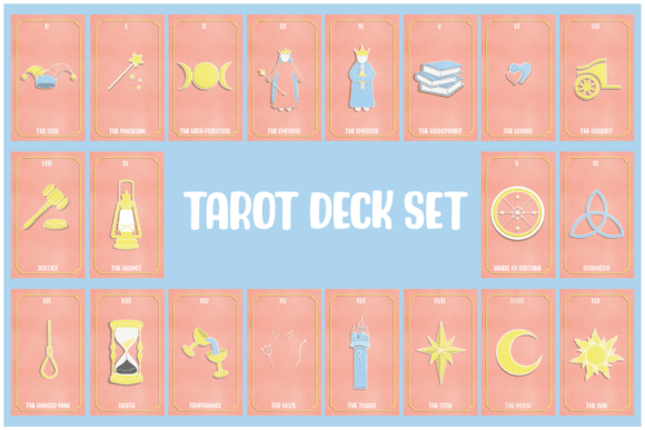 Comprehensive Tarot Card Deck Set