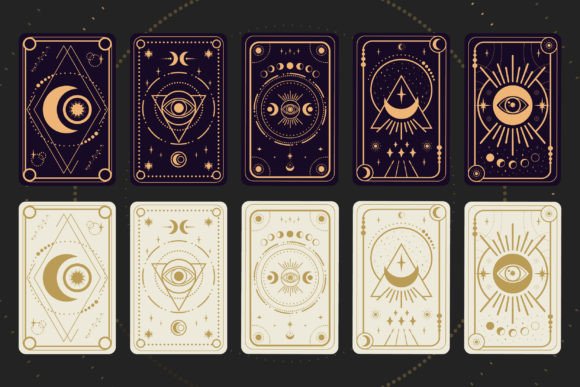 Celestial Boho Tarot Card Collection