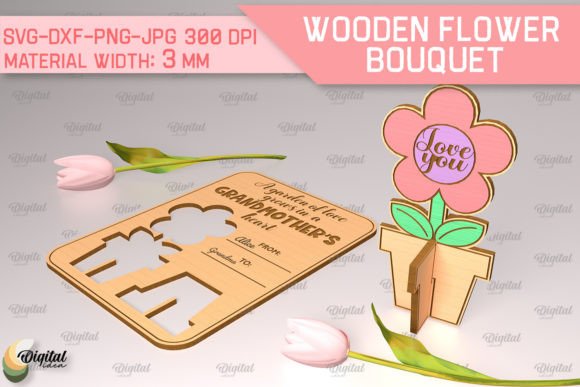 Flower Bouquet SVG Design Set