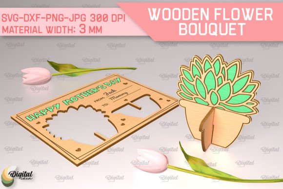 Floral SVG Laser Cut Designs