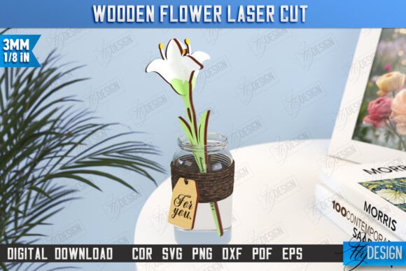 Eternal Wooden Flowers Bouquet