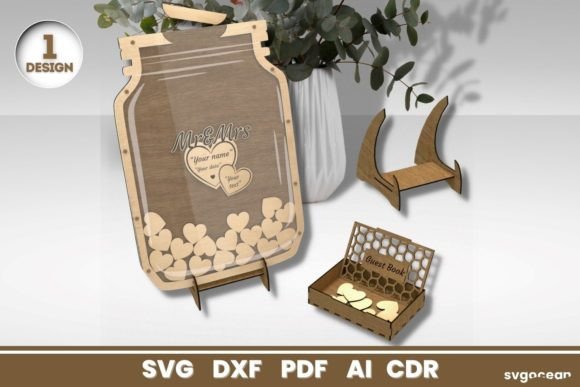 Mason Jar Laser Cut Design Files