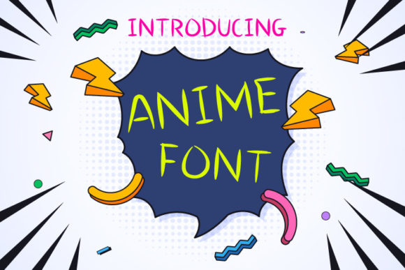 Anime Clean Display Font
