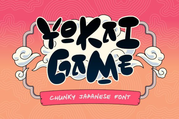 Yokai Chunky Japanese Display Font