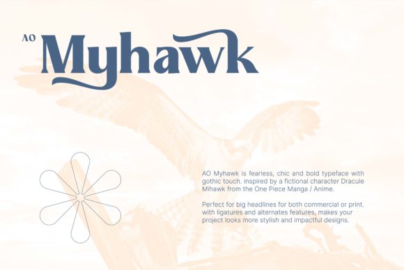 AO Myhawk Gothic Display Typeface