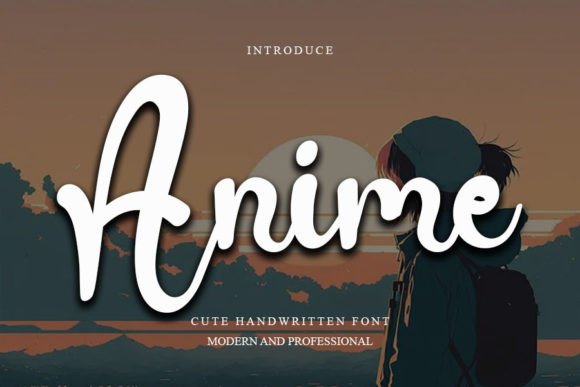 Anime Magical Handwritten Font