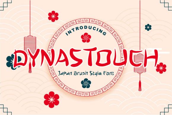 Dynastouch Japanese Brush Display Font