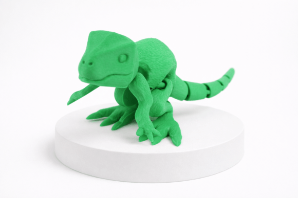 Articulated Flexi Raptor Dinosaur Toy