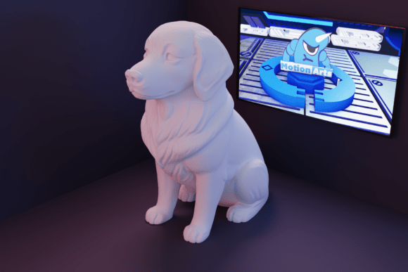 Golden Retriever 3D Printable Model