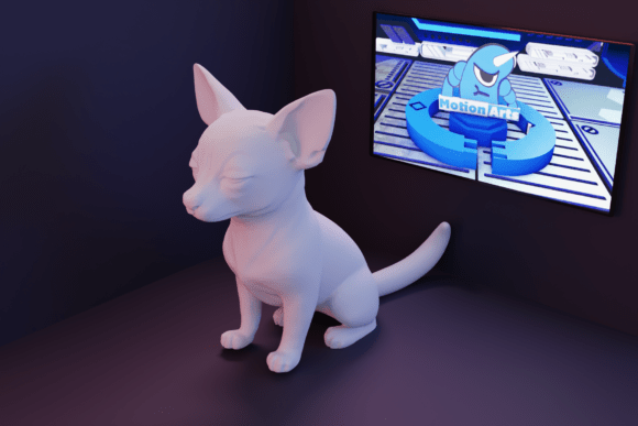 3D Printable Chihuahua Model