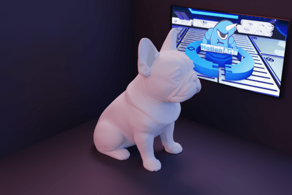 French Bulldog 3D Printing STL Model