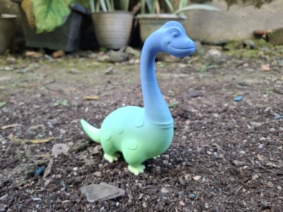 Brontosaurus Dino 3D Print Model
