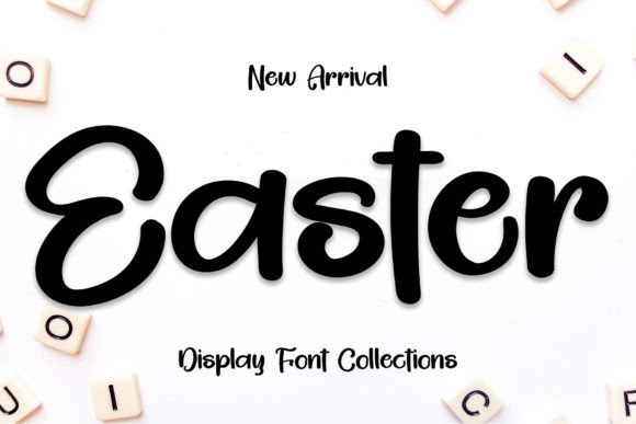 Easter Handwritten Calligraphy Font