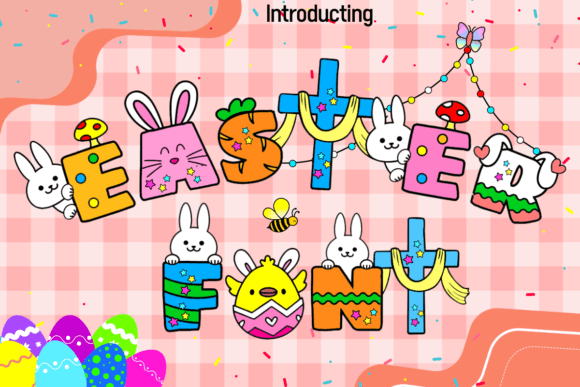 Easter Whimsy Playful Display Typeface