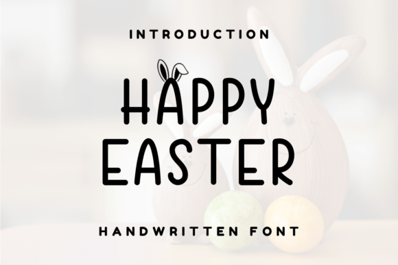 Happy Easter Handwritten Font