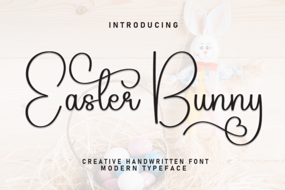 Easter Bunny Handwritten Font