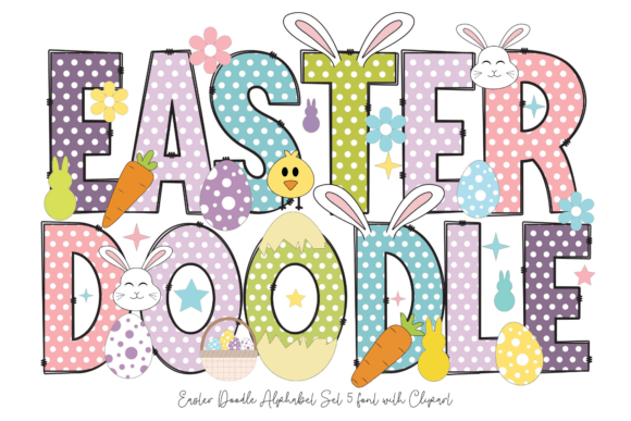 Easter Font: Vibrant Whimsical Display Typeface