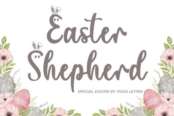 Easter Shepherd Whimsical Script Font