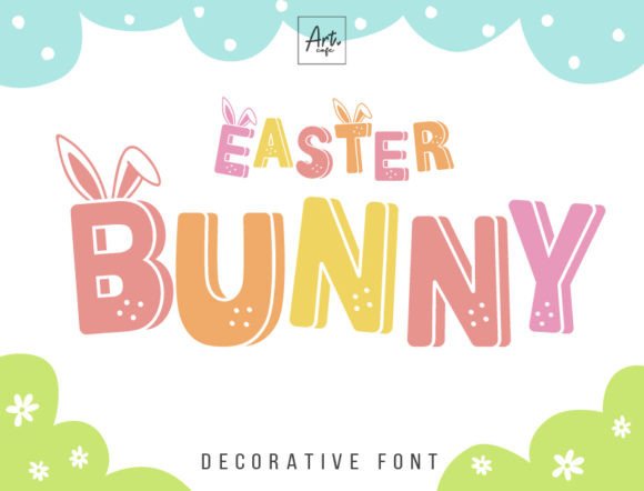Easter Bunny Whimsy Font