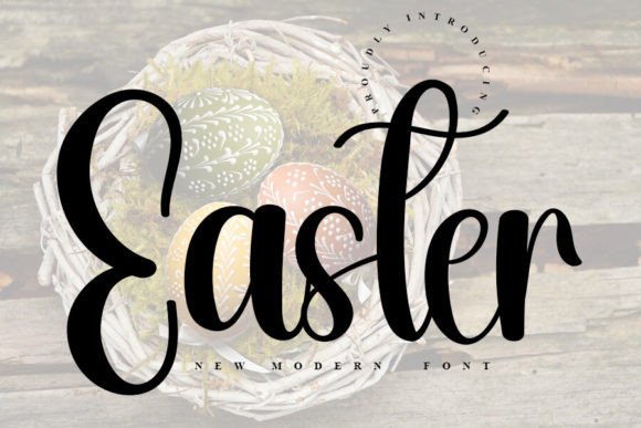 Easter Elegant Handwritten Script Font
